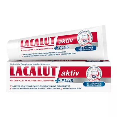 Lacalut Aktiv Plus fogkrém, 75 ml Lacalut Aktiv Plus fogkrém, 75 ml