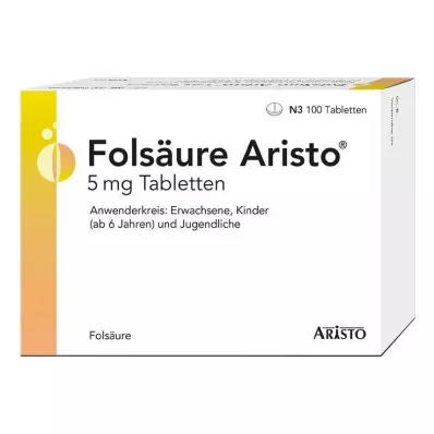 Folsav Aristo 5 mg tabletta, 100 db