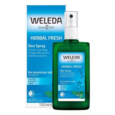 Weleda Herbal Fresh dezodor spray zsálya, 100 ml