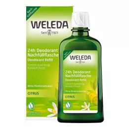 WELEDA Citrus Fresh Deo Spray utántöltő flakon, 200 ml