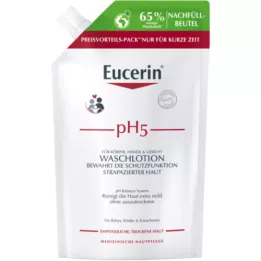 EUCERIN pH5 mosakodólotion Sensitive Skin utántöltő, 400 ml
