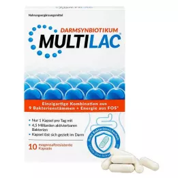 MULTILAC Intestinal Synbiotic bélbaktérium kapszula, 10 db