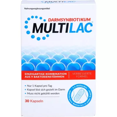 MULTILAC Intestinal Synbiotic bélbaktérium kapszula, 30 db