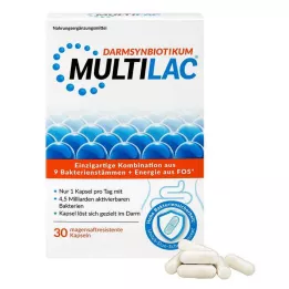 MULTILAC Intestinal Synbiotic bélbaktérium kapszula, 30 db