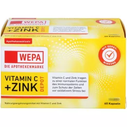 WEPA C-vitamin+cink kapszula, 60 kapszula