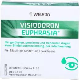 VISIODORON Euphrasia szemcsepp, 10X0,4 ml