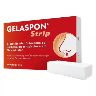GELASPON® csíkos vérzéscsillapító szivacs, 4 db