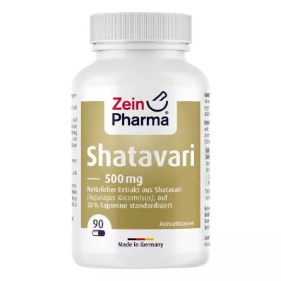 SHATAVARI 20 %-os kivonat 500 mg kapszula, 90 db