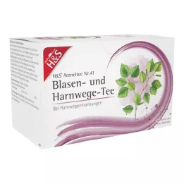 H&S Hólyag és húgyúti tea szűrőzacskó, 20X2 g