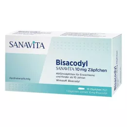 BISACODYL SANAVITA 10 mg-os kúp, 10 db