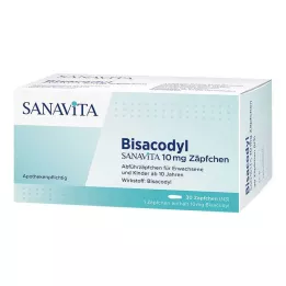 BISACODYL SANAVITA 10 mg-os kúp, 30 db