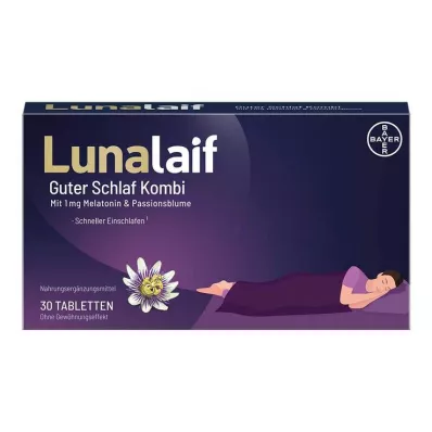 Lunalaif jó alvás kombinációs tabletta, 30 db Lunalaif jó alvás kombinációs tabletta, 30 db