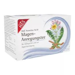 H&S Gyomorserkentő tea szűrőzacskó, 20X2.0 g