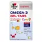 Doppelherz Omega-3 Gel-Tabs család Strawberry Citrus rendszer, 60 db