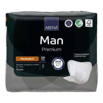 Abena Man Premium formula 2 talpbetét, 15 db Abena Man Premium formula 2 talpbetét, 15 db
