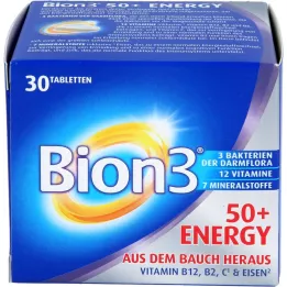 BION3 50+ energia tabletták, 30 db