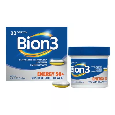 BION3 50+ energia tabletták, 30 db