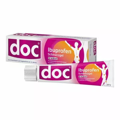 DOC IBUPROFEN Fájdalomgél 5%, 200 g