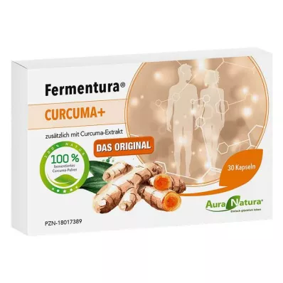 FERMENTURA Curcuma plus kapszula, 30 db