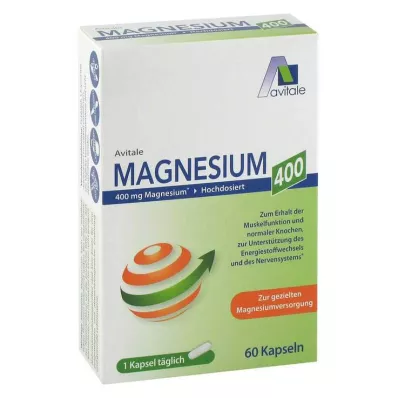 MAGNESIUM 400 mg-os kapszula, 60 db