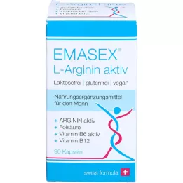 EMASEX L-arginin aktív kapszula, 90 kapszula
