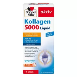 DOPPELHERZ Kollagén 5000 folyékony pálcika, 14X10 ml
