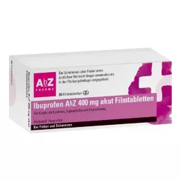 IBUPROFEN AbZ 400 mg akut filmtabletta, 50 db