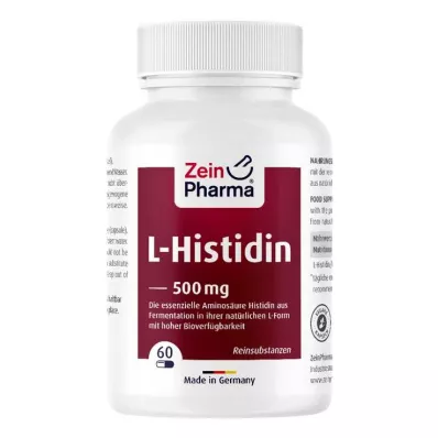 L-HISTIDIN 500 mg kapszula, 60 db