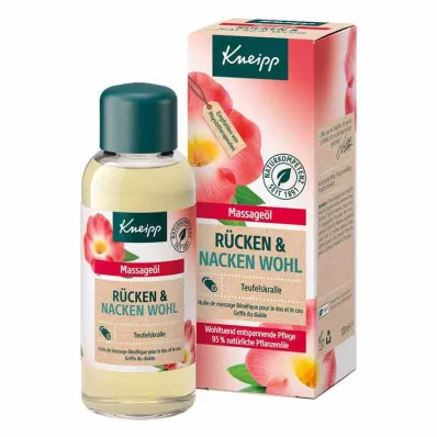 KNEIPP Masszázsolaj hát &amp; Nyak kút, 100 ml