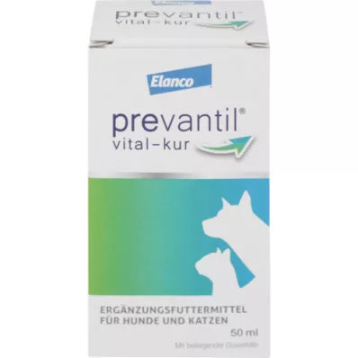 PREVANTIL vital-cure szuszpenzió kutyáknak/macskáknak, 50 ml