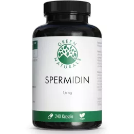 GREEN NATURALS Spermidin 1,6 mg vegán kapszula, 240 db