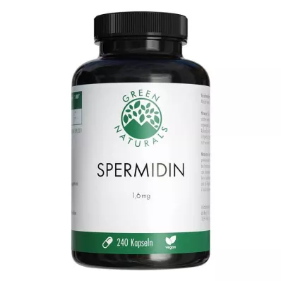 Green Naturals Spermidine 1,6 mg vegán kapszula, 240 db