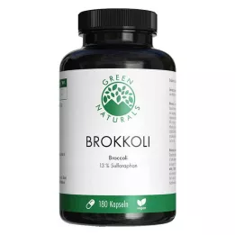 GREEN NATURALS Brokkoli+13% szulforafán vegán Kps, 180 db