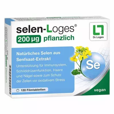 SELEN-LOGES 200 μg gyógynövényes filmtabletta, 120 db