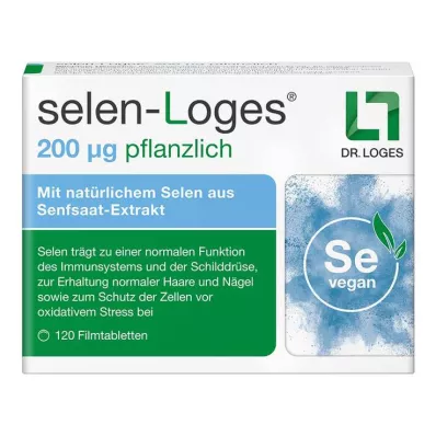 Selen-Loges 200 µg növényi filmtabletta, 120 db