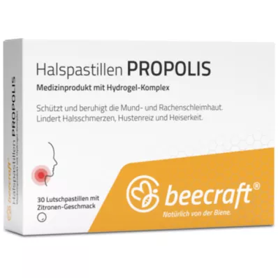 BEECRAFT Propolisz torokpasztillák, 30 db