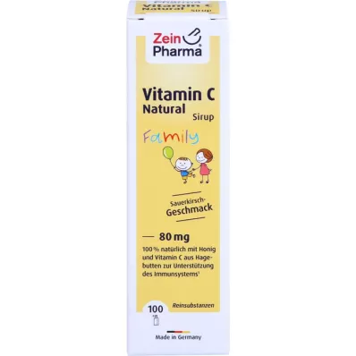 VITAMIN C NATURAL 80 mg Családi szirup, 50 ml