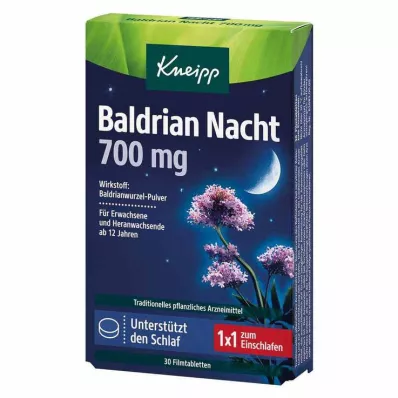 Kneipp Valerian Night 700 mg filmtabletta, 30 db