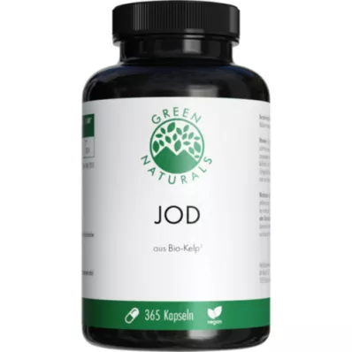 GREEN NATURALS Jód bio moszatból 200 μg kapszula, 365 db