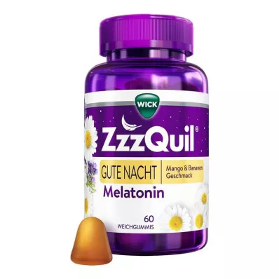WICK ZzzQuil Good Night Mango &amp; Banán, 60 db