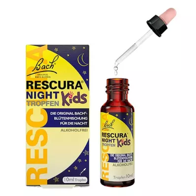 Bach Flowers Original Rescura Night Kids alkoholmentes cseppek, 10 ml Bach Flowers Original Rescura Night Kids alkoholmentes cseppek, 10 ml