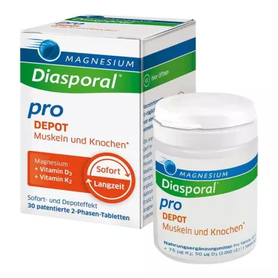 Magnesium Diasporal pro D3 + K2 Depot Muscle + Bone tabletta, 30 db Magnesium Diasporal pro D3 + K2 Depot Muscle + Bone tabletta, 30 db