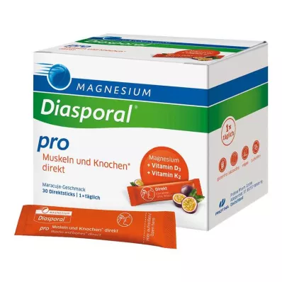Magnesium Diasporal pro D3 + K2 izmok + csontok direkt granulátum, 30 db