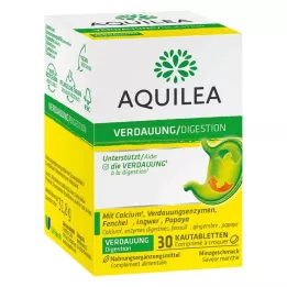 AQUILEA Emésztés rágótabletta, 30 db