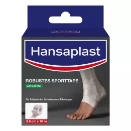 HANSAPLAST Robusztus sportszalag 3,8 cm x 10 m fehér, 1 db