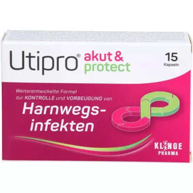 UTIPRO akut &amp; védőkapszula, 15 db