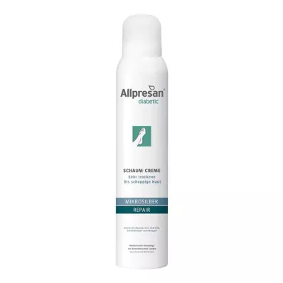 Allpresan diabetikus mikroezüst + javító habkrém, 200 ml