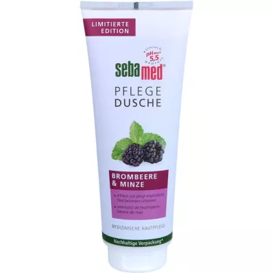 SEBAMED Szeder ápoló tusfürdő &amp; menta, 250 ml