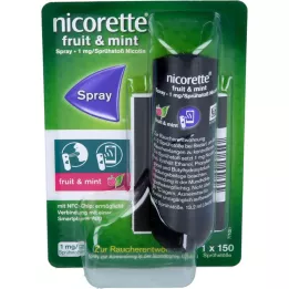 NICORETTE Gyümölcs &amp; Menta spray 1 mg/spray NFC, 1 db