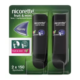 NICORETTE Gyümölcs & Menta spray 1 mg/spray NFC, 2 db